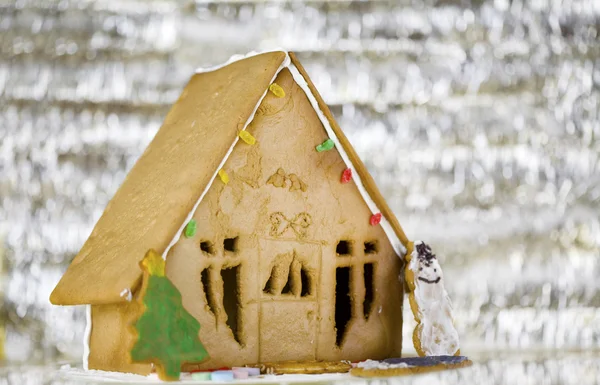 Cute gingerbread house — Stock Photo, Image