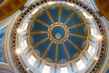 iç capitol Dome st. paul, mn içinde