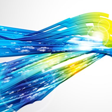 soyut oklar arka plan