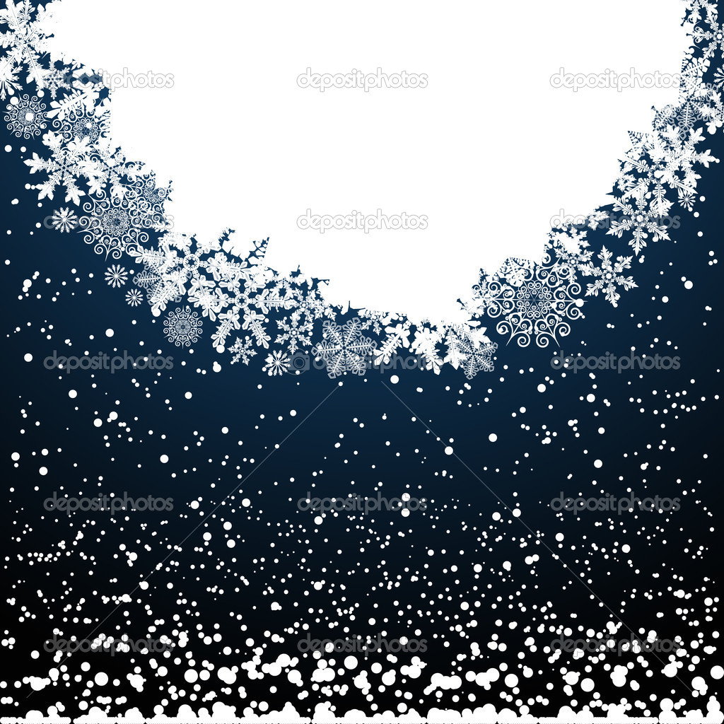 Christmas snowflake design background. — Stock Vector © OlgaYakovenko