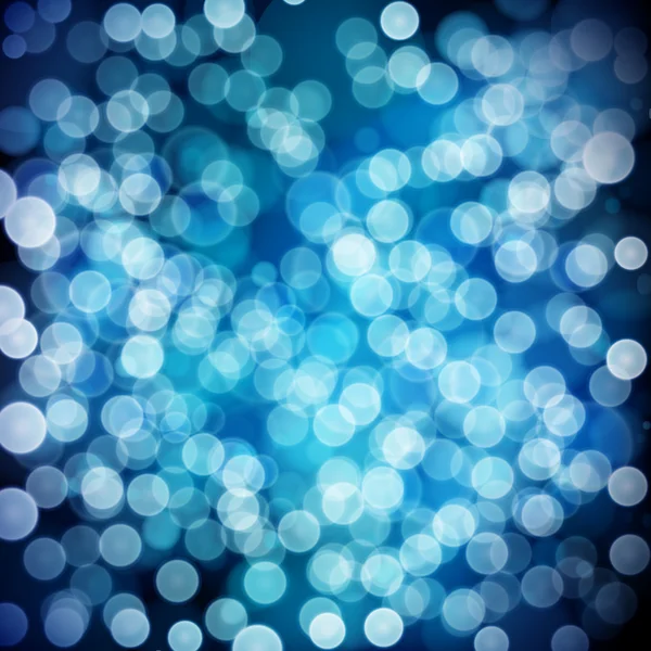 Blauer festlicher Hintergrund. elegante abstrakte Hintergrund mit Bokeh — Stockvektor