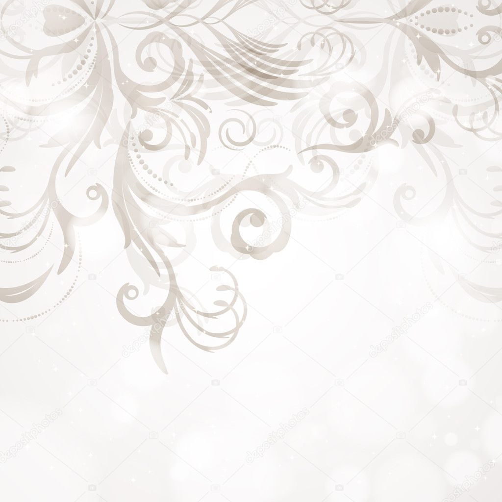 Abstract floral background