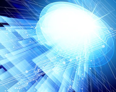 Soyut tekno vektör arkaplanı. Eps 10