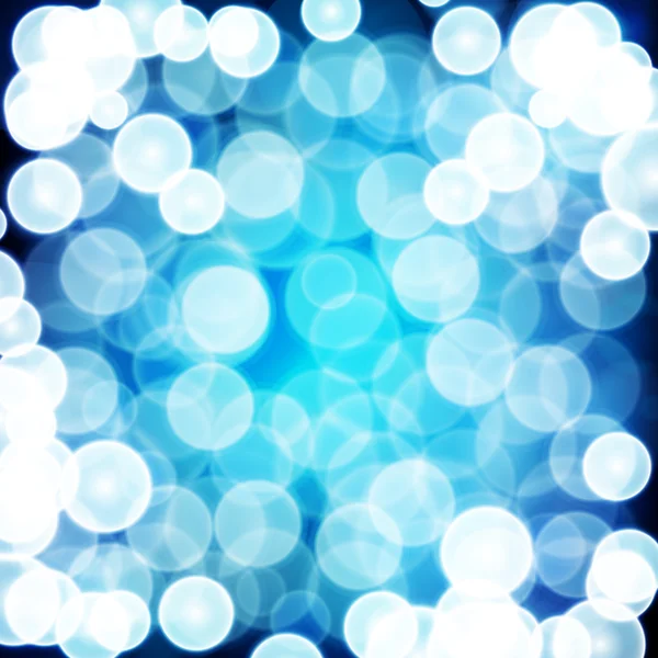 Blauwe feestelijke achtergrond. elegante abstracte achtergrond met bokeh — Stockvector