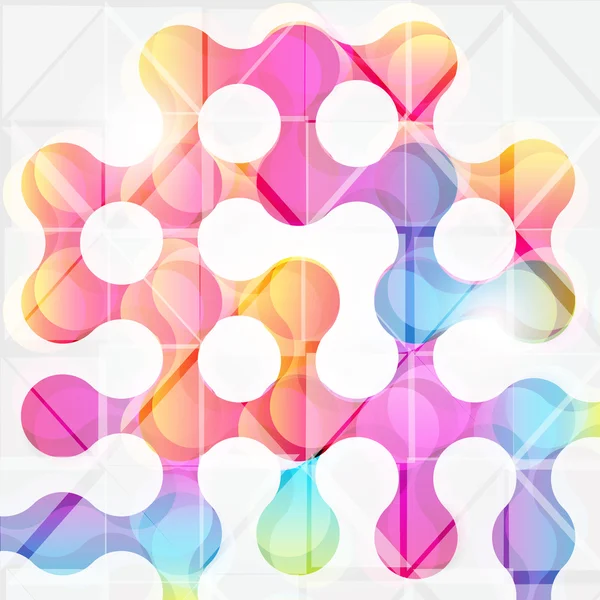 Abstract geometric background for design — Stock Vector