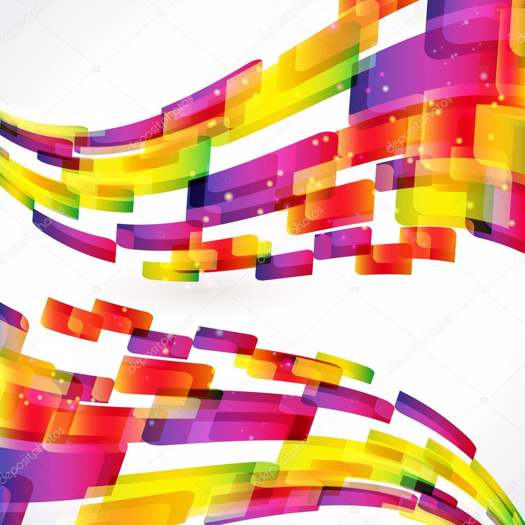Multicolor abstract bright background. Elements for design. Eps1