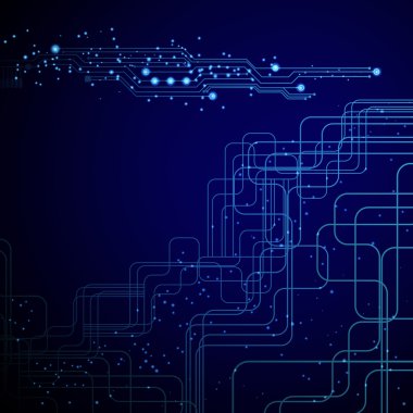 tasarlamak vektör techno satır arkaplanı