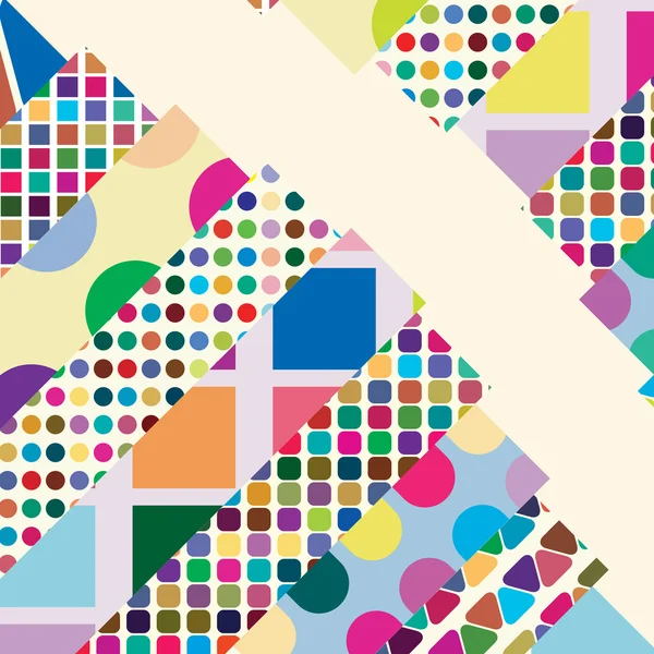 Fondo brillante abstracto multicolor. Elementos para el diseño. Eps1 — Vector de stock