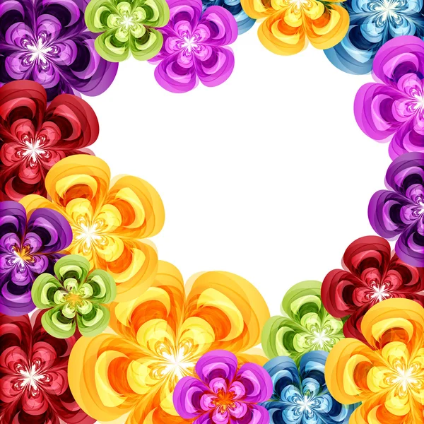 Gift floral design background. — Stock Vector