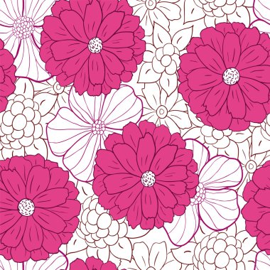 Kusursuz çiçek deseni