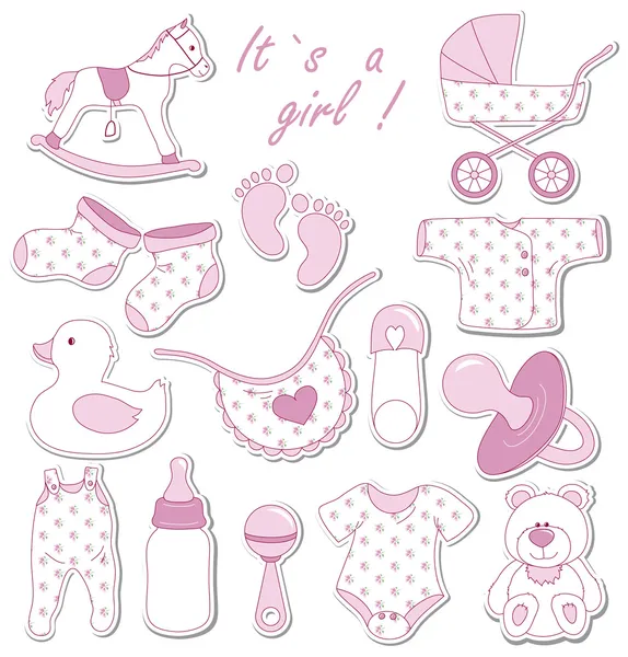 Baby set — Stockvector