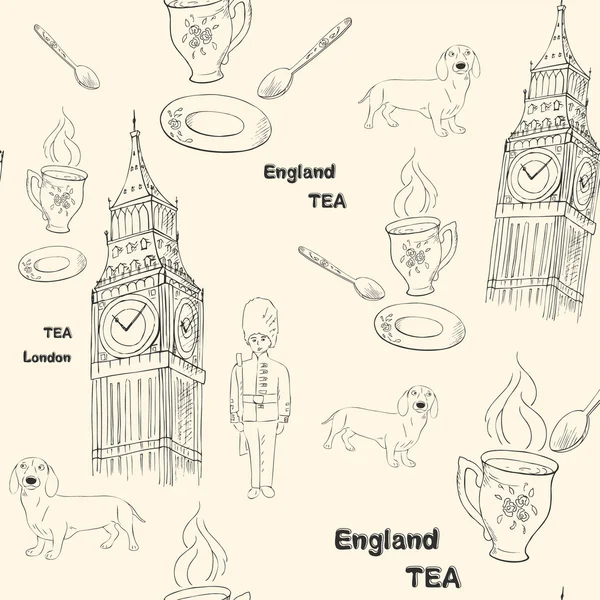 Londres viajes — Archivo Imágenes Vectoriales