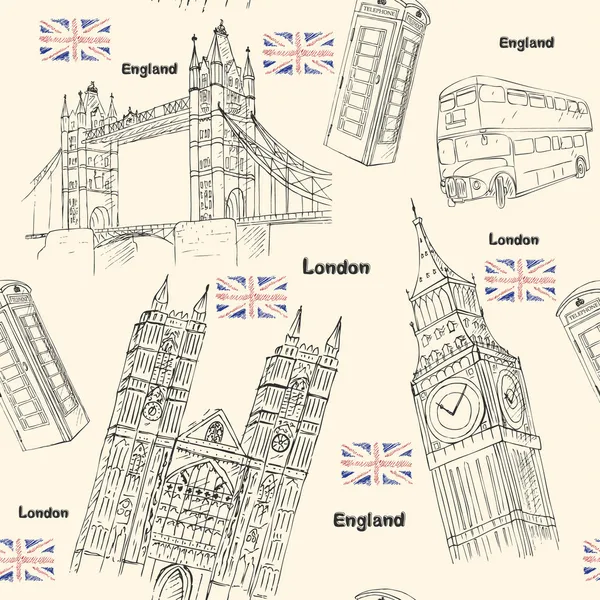 Лондон подорожі — стоковий вектор