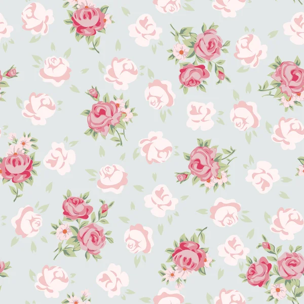 Rose soft pattern — Stock Vector