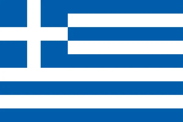 Bandera de Grecia . —  Fotos de Stock