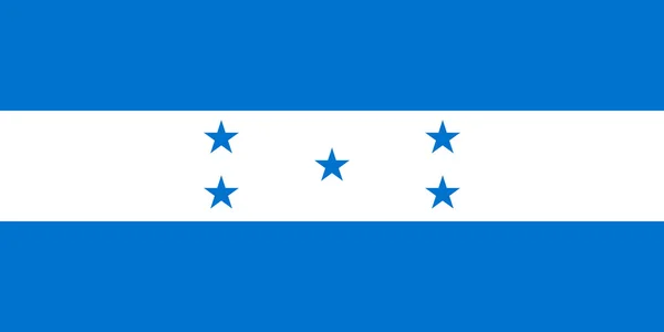 Flagge von Honduras. — Stockfoto