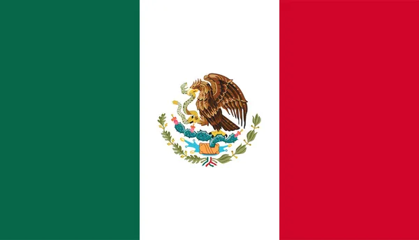 Bandeira do México . — Fotografia de Stock