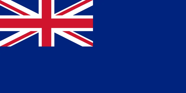 Flag of the United Kingdom (Blue Ensign). — Stock Photo, Image