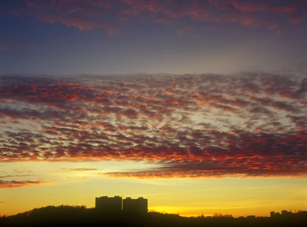 Zonsondergang. — Stockfoto