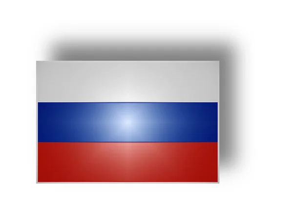 러시아의 국기 (양식 화 나). — 스톡 사진