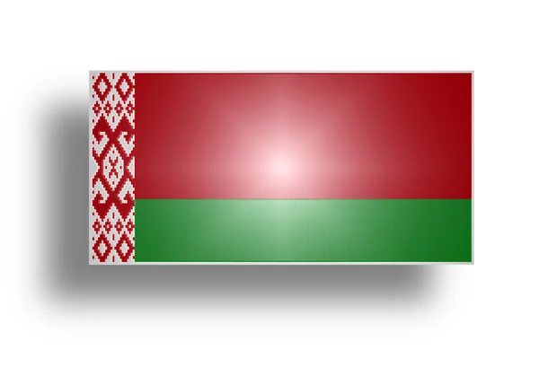 Σημαία της Λευκορωσίας (τυποποιημένο μου). — Φωτογραφία Αρχείου