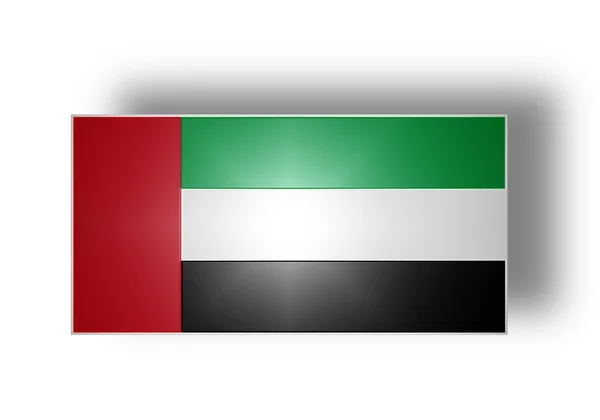 Flag of the United Arab Emirates (stylized I). — Stock Photo, Image