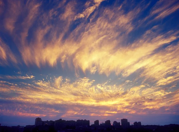 Zonsondergang. — Stockfoto