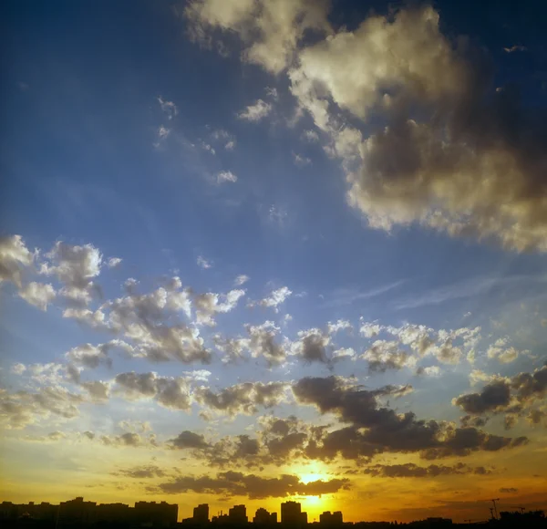 Puesta de sol. — Foto de Stock