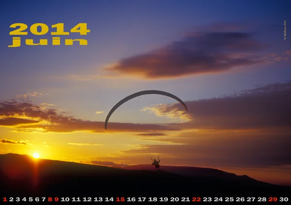 Kalender 2014. — Stockfoto