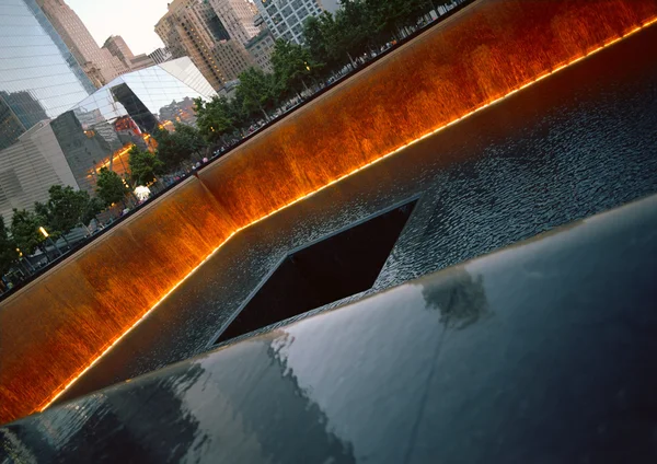 Feuer und Blut. Ground Zero. — Stockfoto