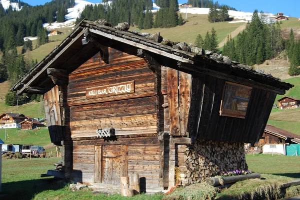 Adelboden boden İsviçre içinde görüntüleme — Stok fotoğraf