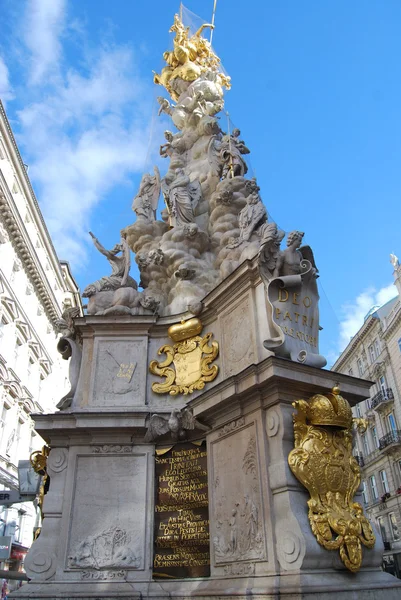 Pestsäule Viyana Avusturya görünümü
