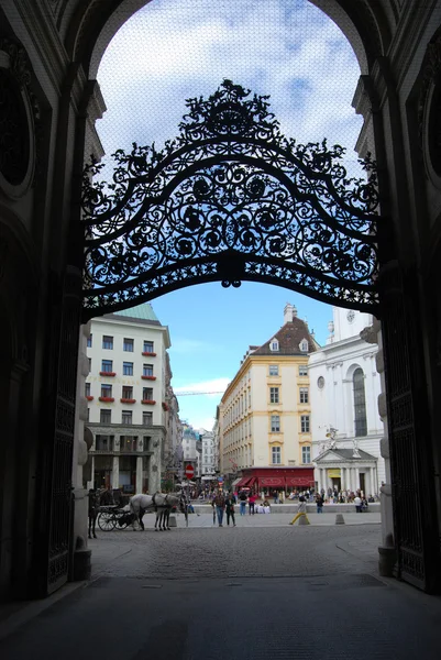 Hofburg hofreitschule Viyana Avusturya üzerinde göster