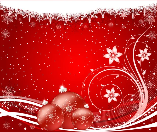 Abstract Christmas background — Stock Vector