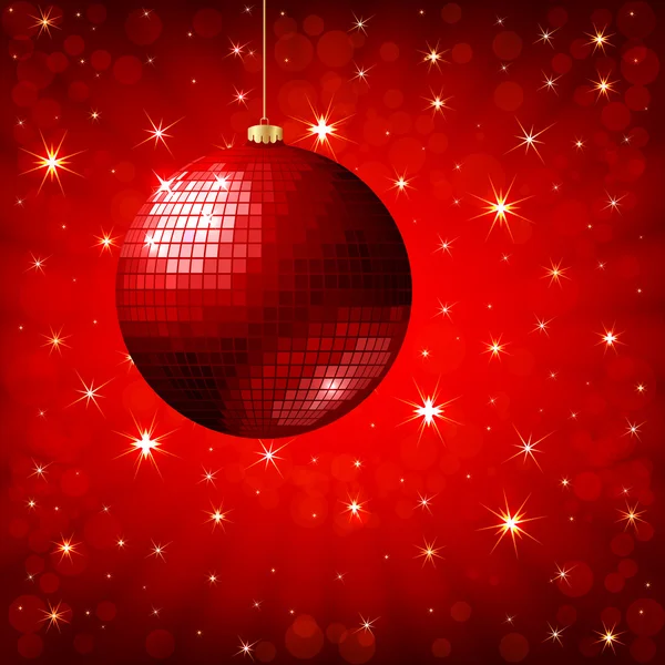 Disco ball background vector — Stock Vector