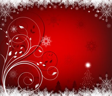 Christmas kırmızı arka plan