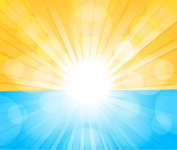 Sunny background — Stock Vector
