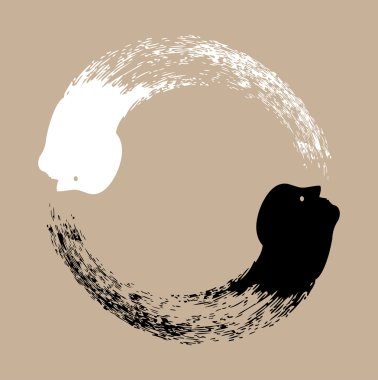 Taichi yin and yang