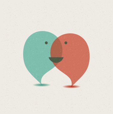 iletişim konuşma balonları.