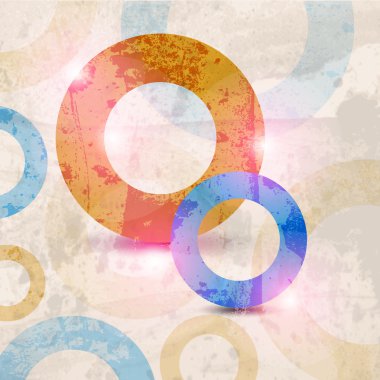 Tasarım için soyut bir model. Retro kağıt arkaplanı