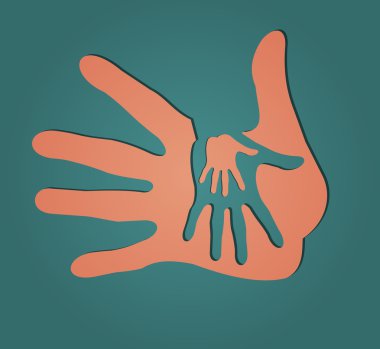 Caring hands clipart