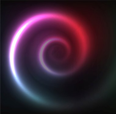 sonsuzluk içinde karıştırın. Vector parlak arka plan.