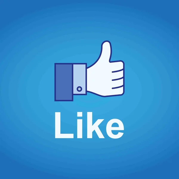 thumb up. like concept — 图库矢量图片 #13676915