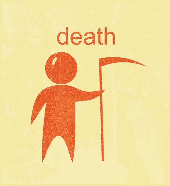 Ölüm işareti — Stok Vektör