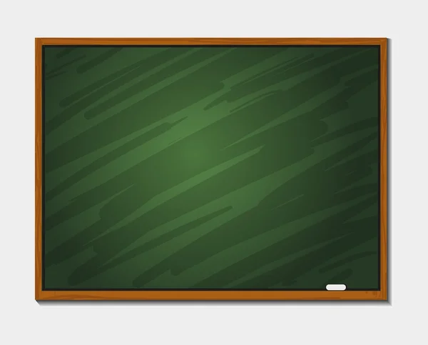 Schoolbord met geïsoleerd frame. — Stockvector