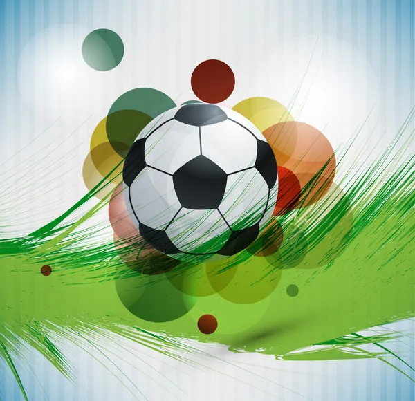 Terrain de football — Image vectorielle