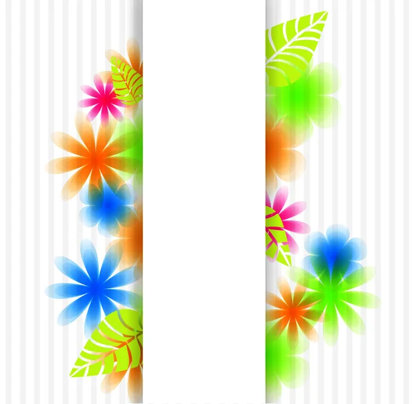 Flores vectoriales — Vector de stock