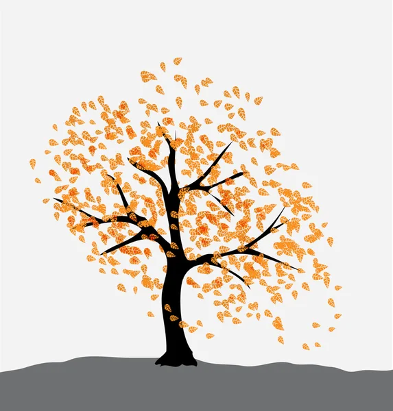 Абстрактне барвисте векторне дерево — стоковий вектор