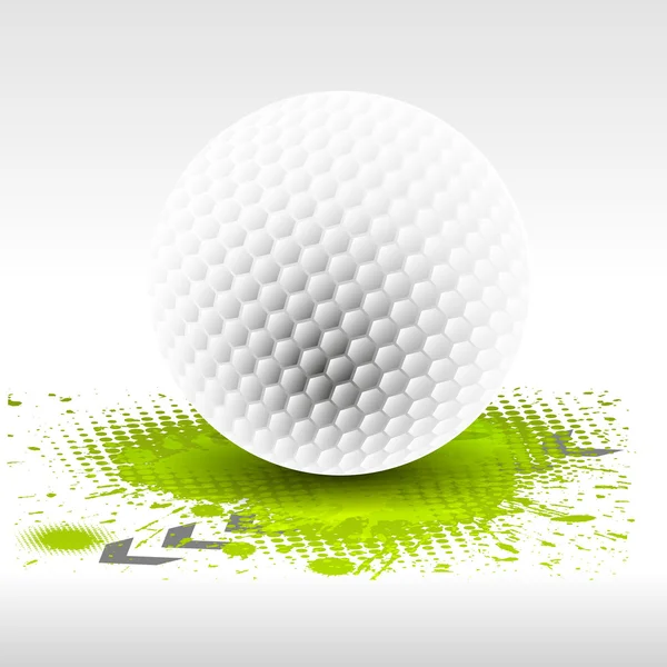 ゴルフ デザイン要素 — ストックベクタ