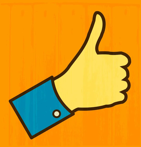 Thumb Up — Stock Vector